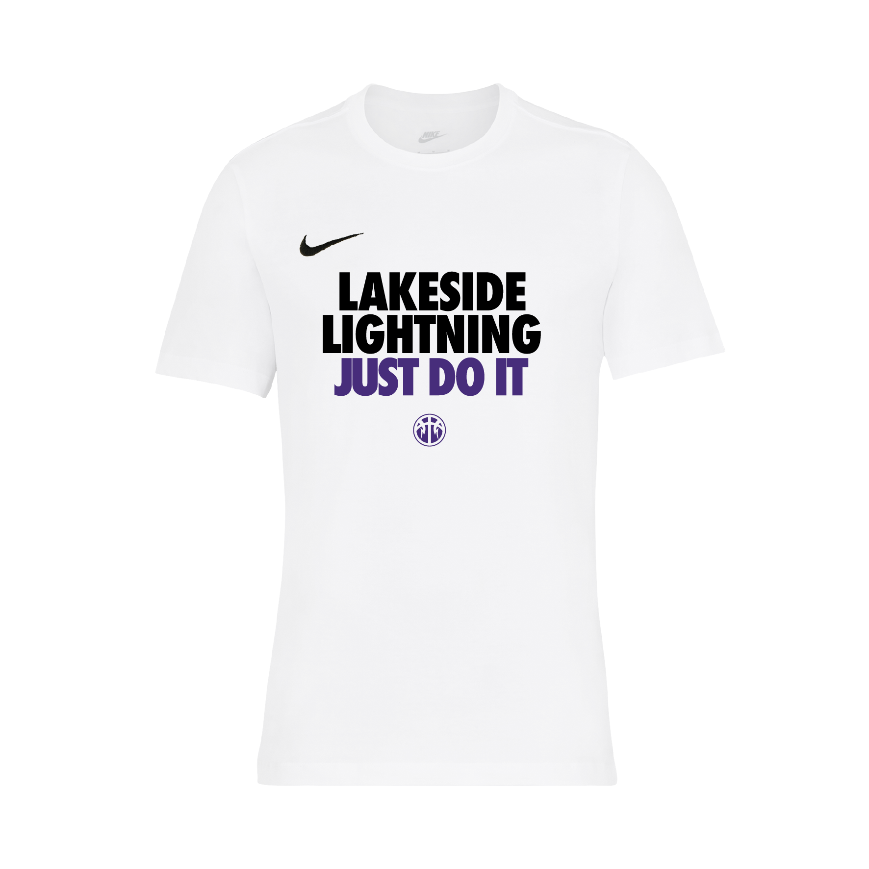 Unisex Nike Cotton T Shirt Lakeside Lightning Basketball 6th Man Basketball