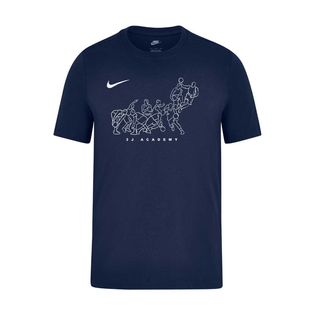 Unisex Nike Cotton T-Shirt (3J Academy)