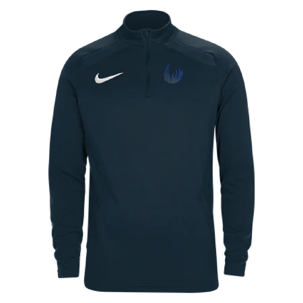 Mens Nike Training 1/4 Zip Midlayer (Neutral Bay Blazers)