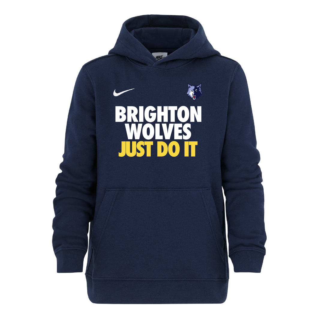 Youth Nike Hoodie (Brighton Wolves Basketball)