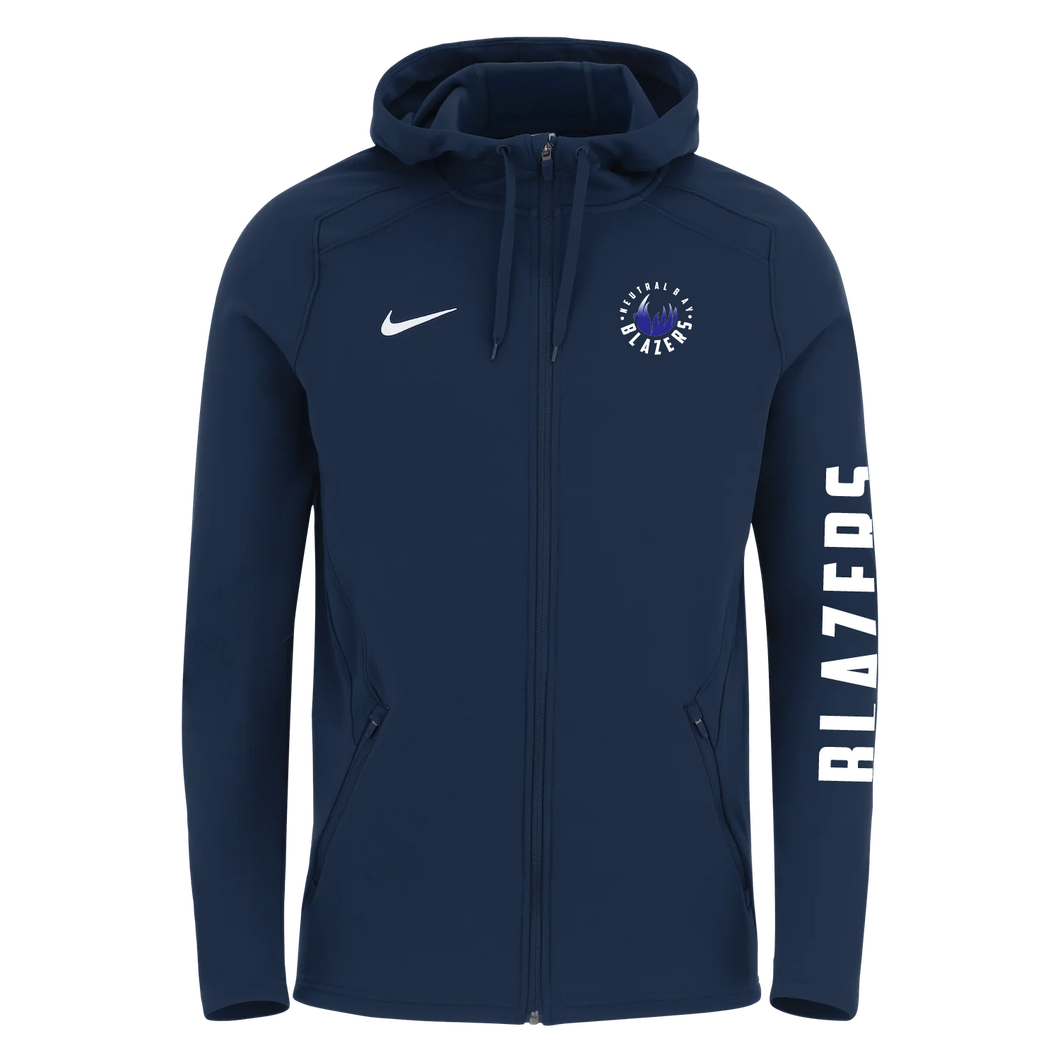 Nike Training Full Zip Hoodie (Neutral Bay Blazers)