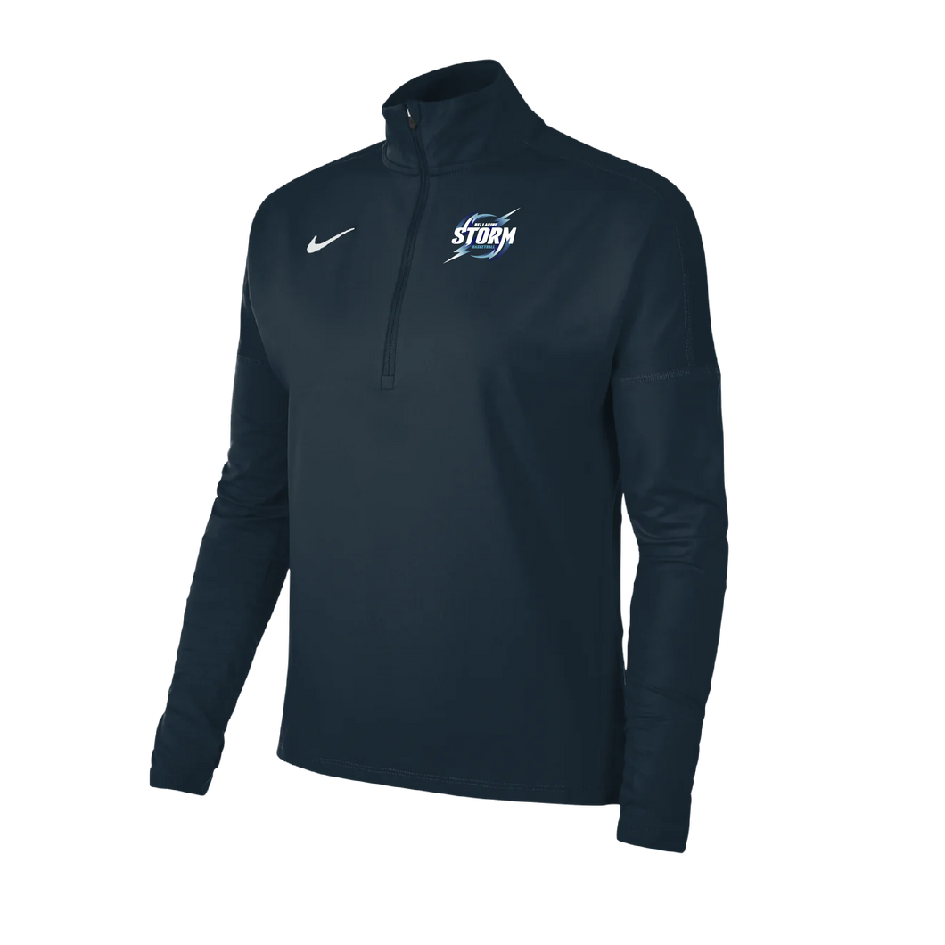 Womens Nike Dry Element Top Half Zip (Bellarine Storm)