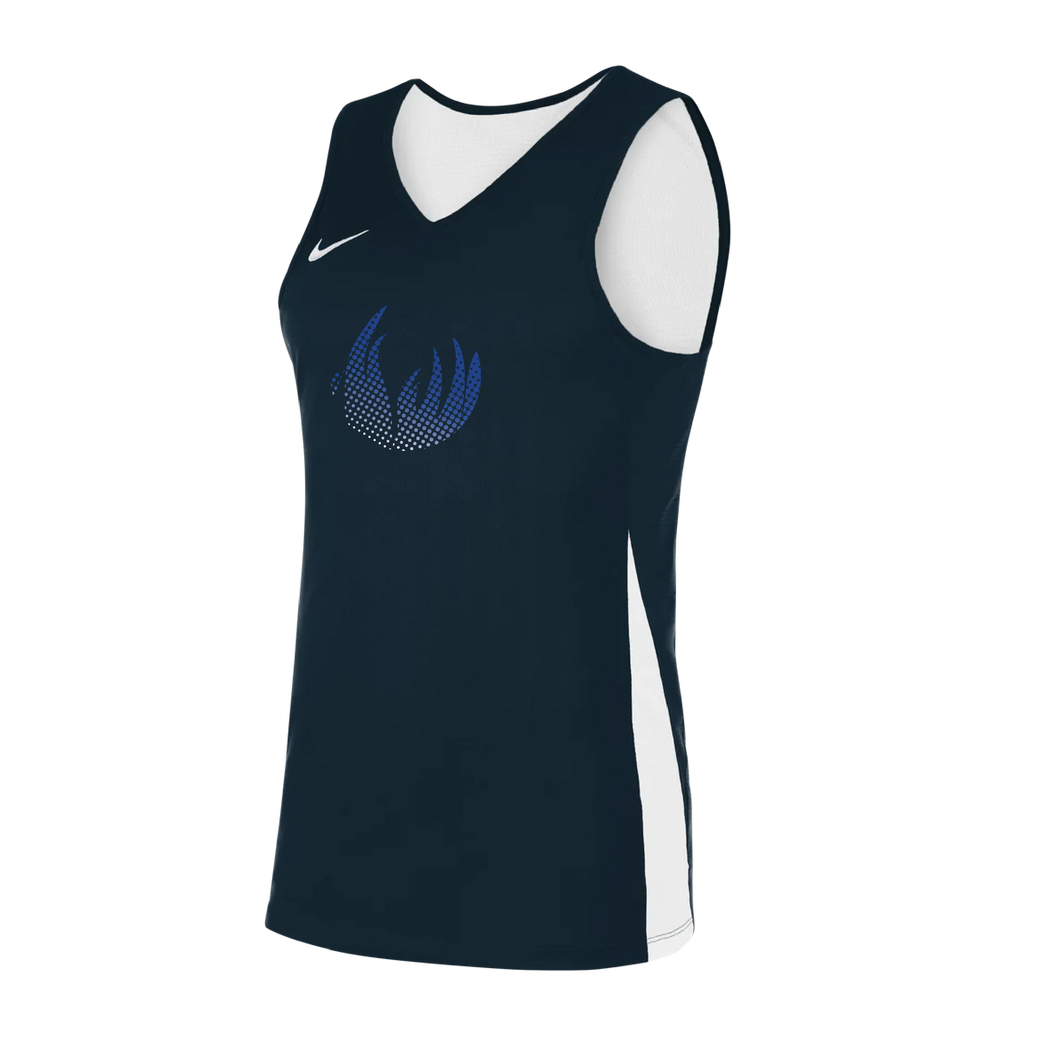 Womens Team Basketball Reversible Training Tank (Neutral Bay Blazers)