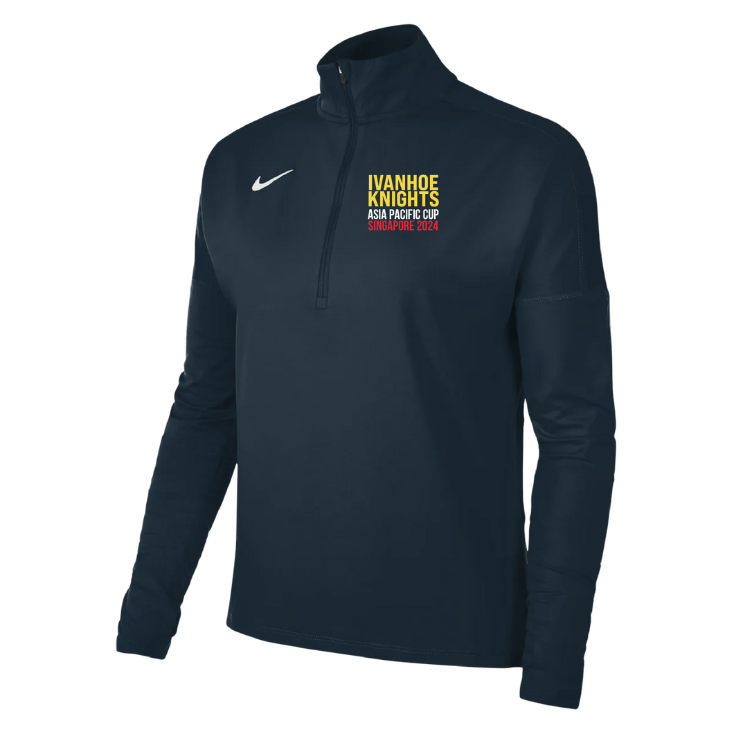 Womens Nike Dry Element Top Half Zip (Ivanhoe Knights - Singapore 2024)