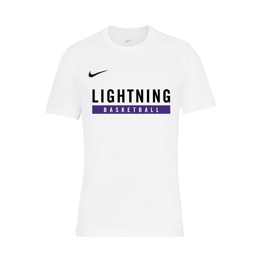 Youth Nike Cotton T-Shirt (Lakeside Lightning Basketball)
