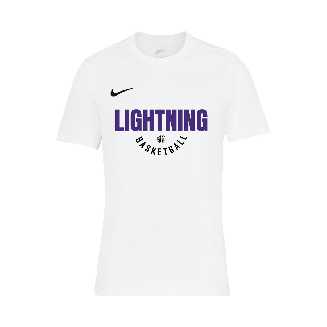Unisex Nike Cotton T-Shirt (Lakeside Lightning Basketball)