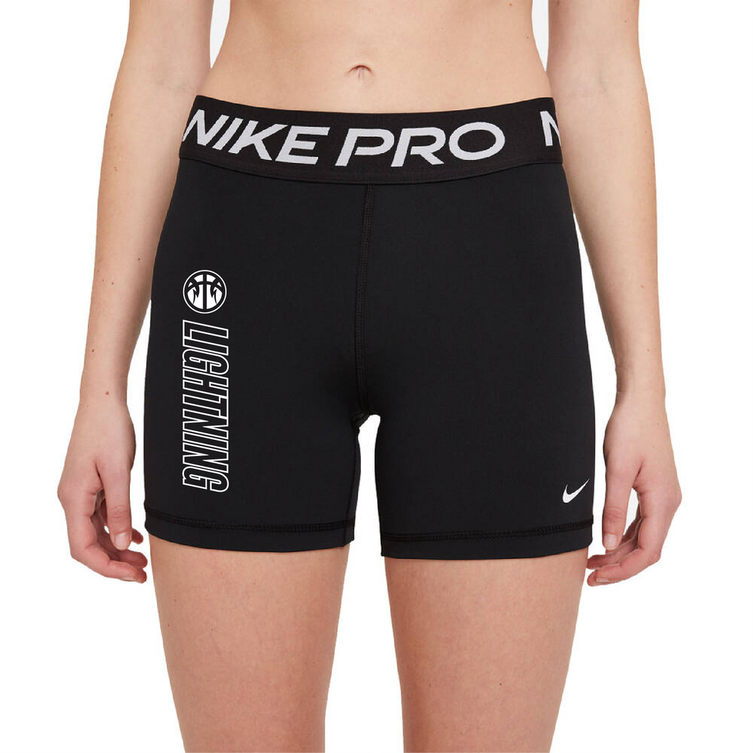 Womens Nike Pro 365 5in (Lakeside Lightning Basketball)