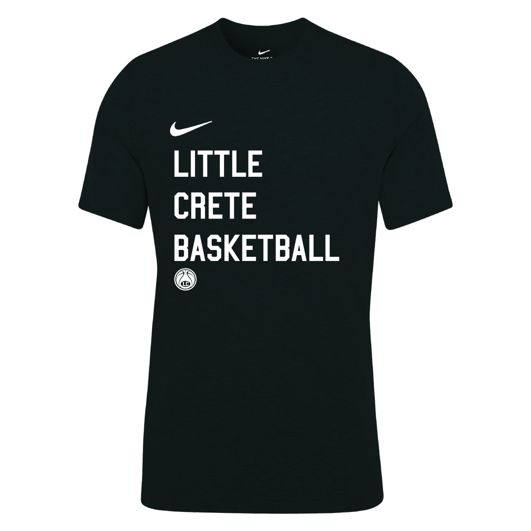 Unisex Nike Cotton T-Shirt (Little Crete Basketball)