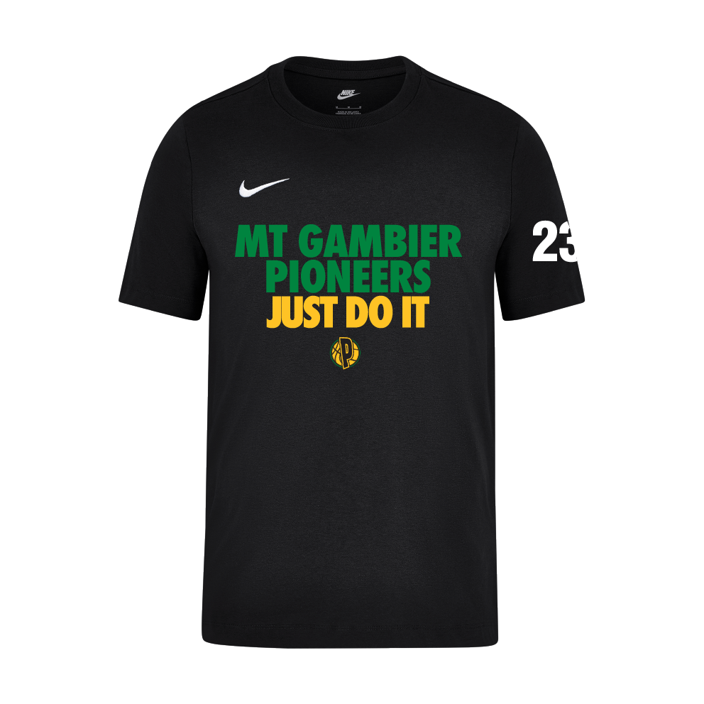 Unisex Nike Cotton T-Shirt (Mt Gambier Pioneers)