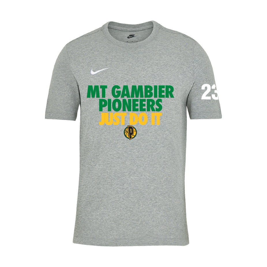 Unisex Nike Cotton T-Shirt (Mt Gambier Pioneers)