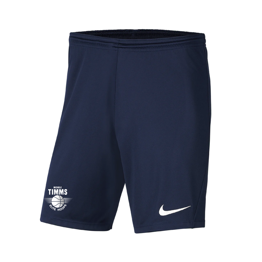 Youth Nike Dri-FIT Park 3 Shorts (Michele Timms Elite Hoops)