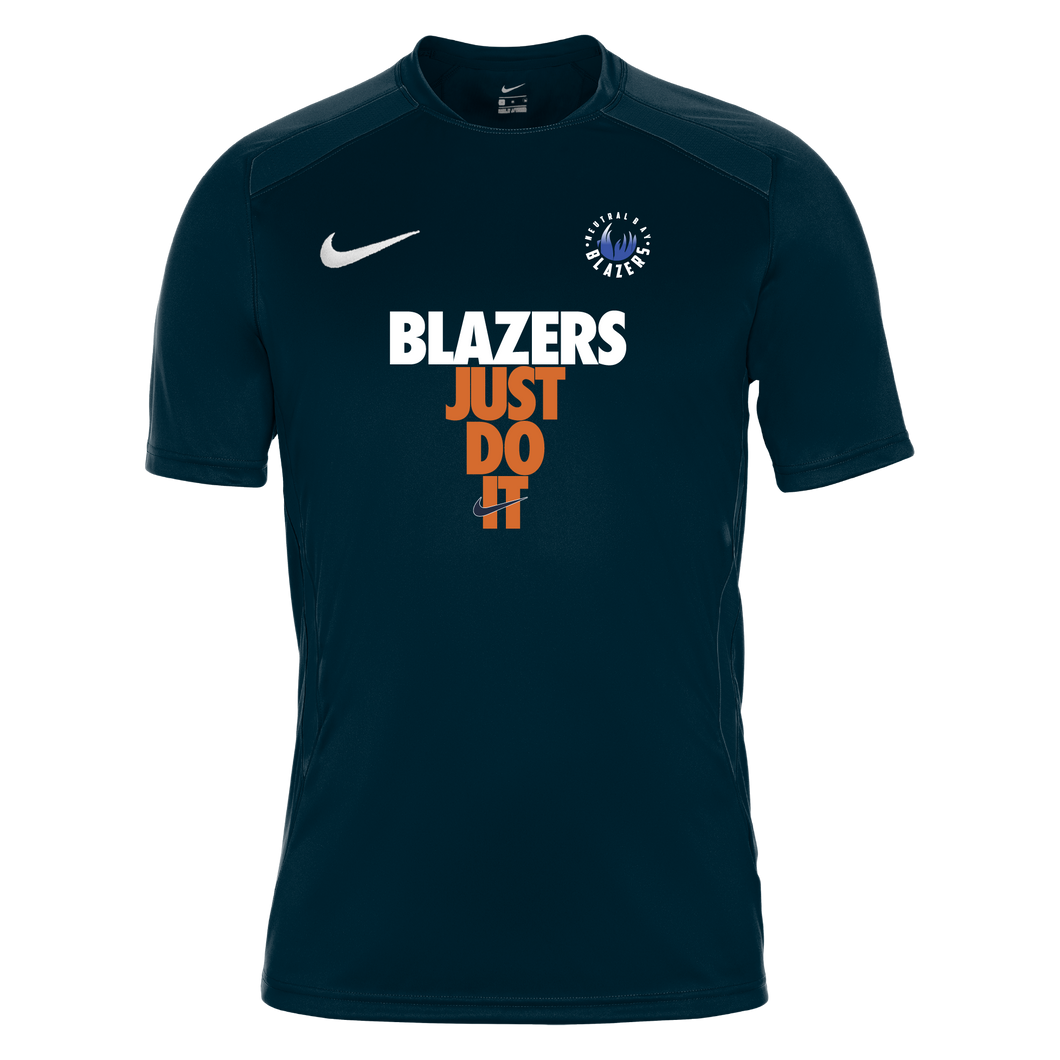 Youth Nike Training Top Short Sleeve (Neutral Bay Blazers)
