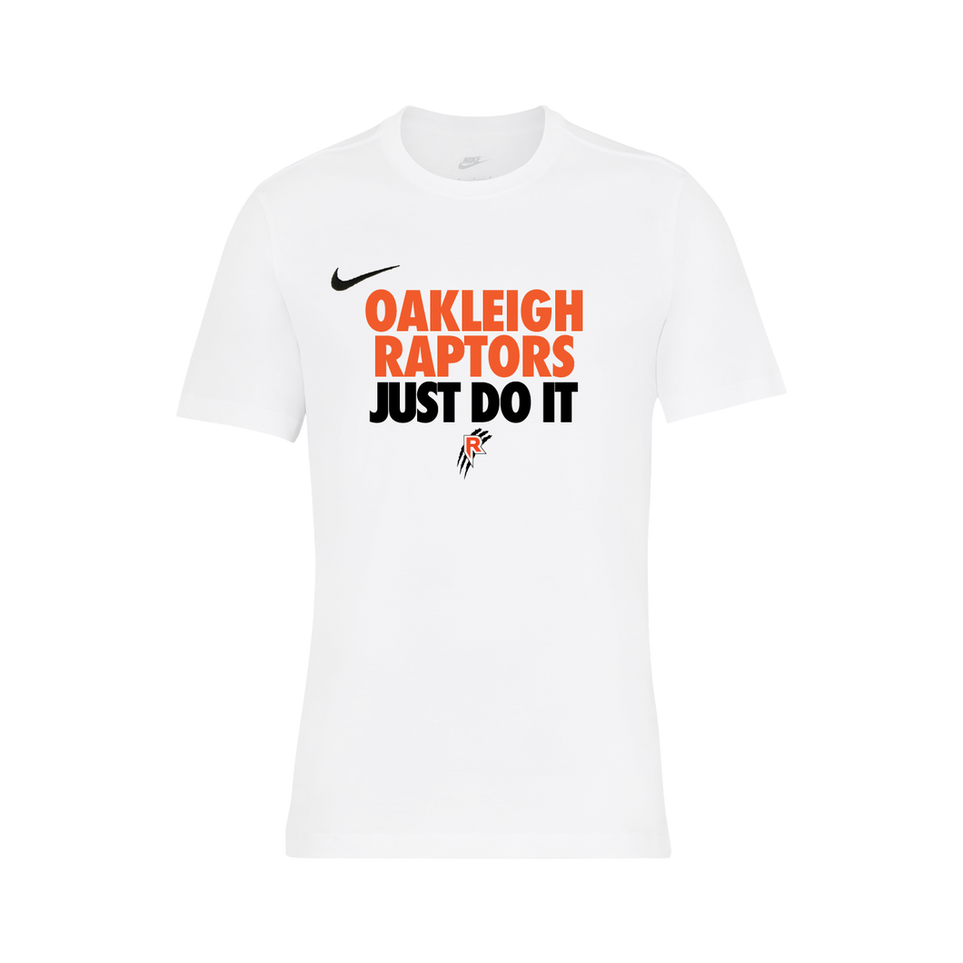 Unisex Nike Cotton T-Shirt (Oakleigh Raptors)