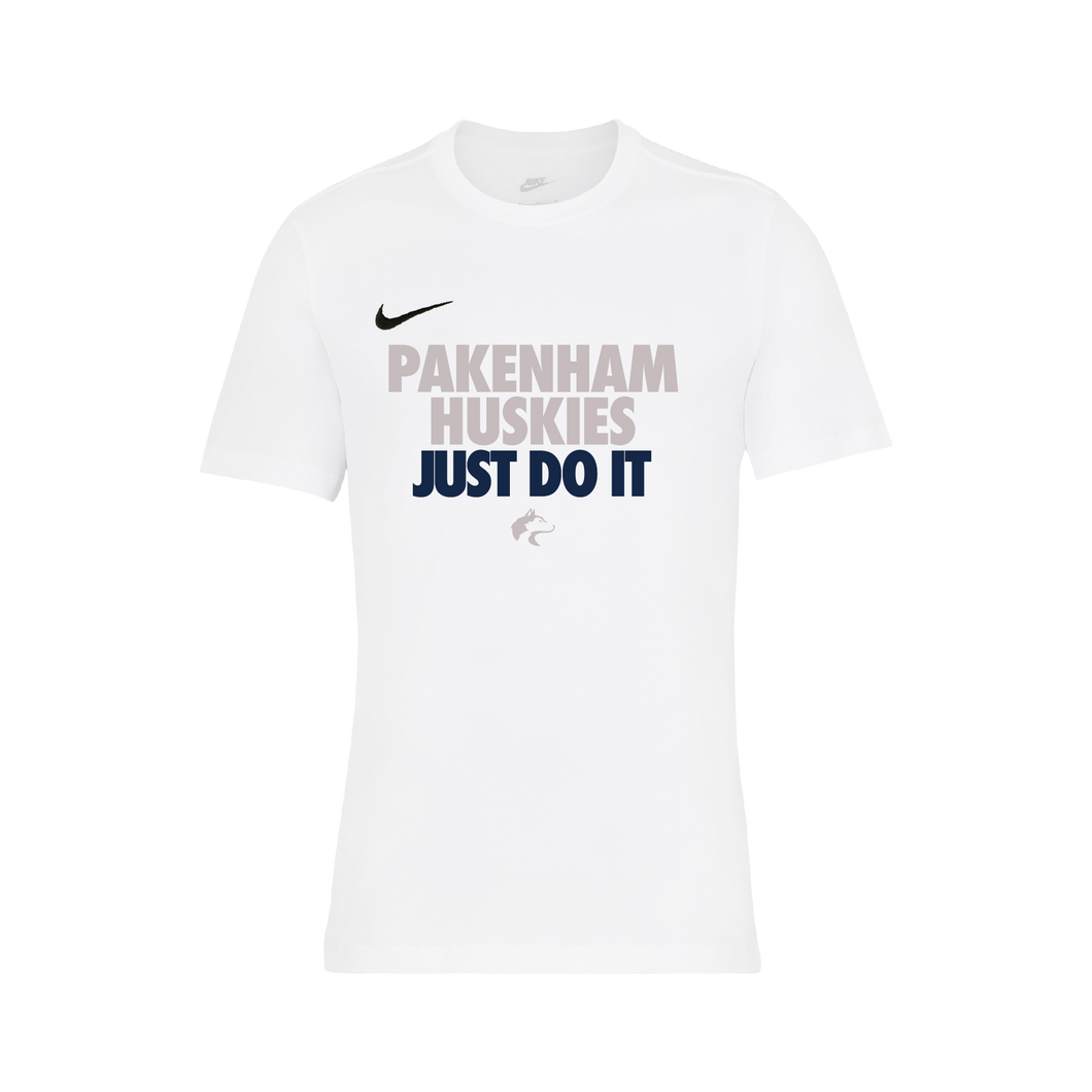 Unisex Nike Cotton T-Shirt (Pakenham Huskies)