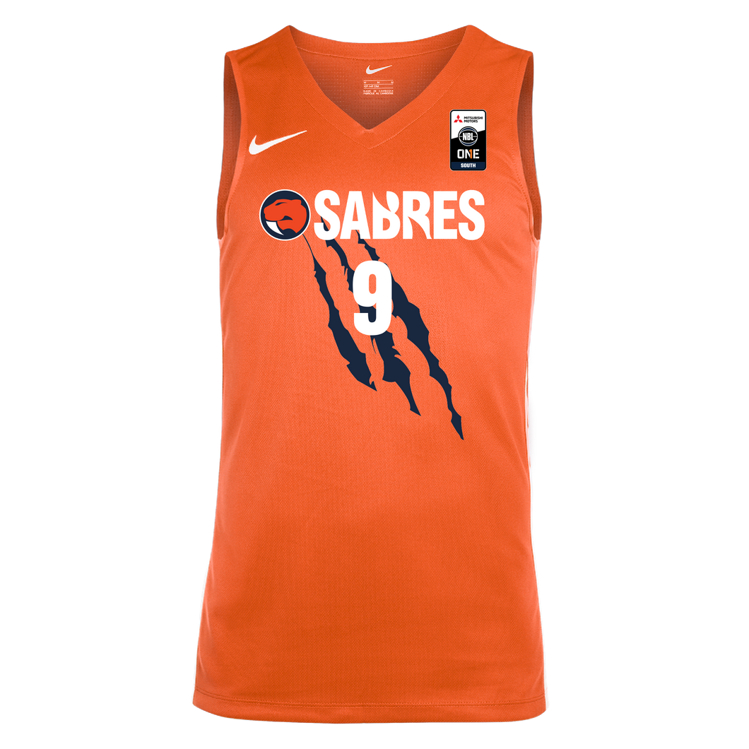 Campbell Blogg - NBL1 Official Replica Basketball Jersey (Sandringham Sabres)