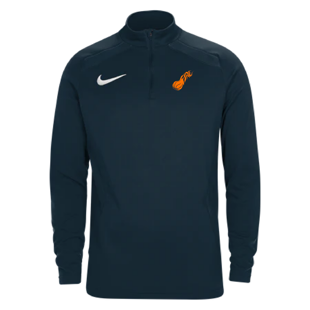 Mens Nike Training 1/4 Zip Midlayer (Sunshine Coast Fire Basketball)