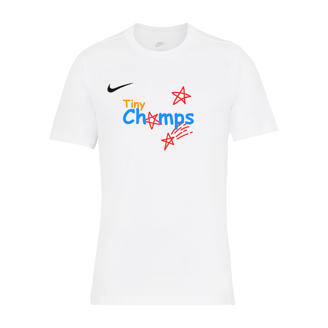 Unisex Nike Cotton T-Shirt (Tiny Champs)