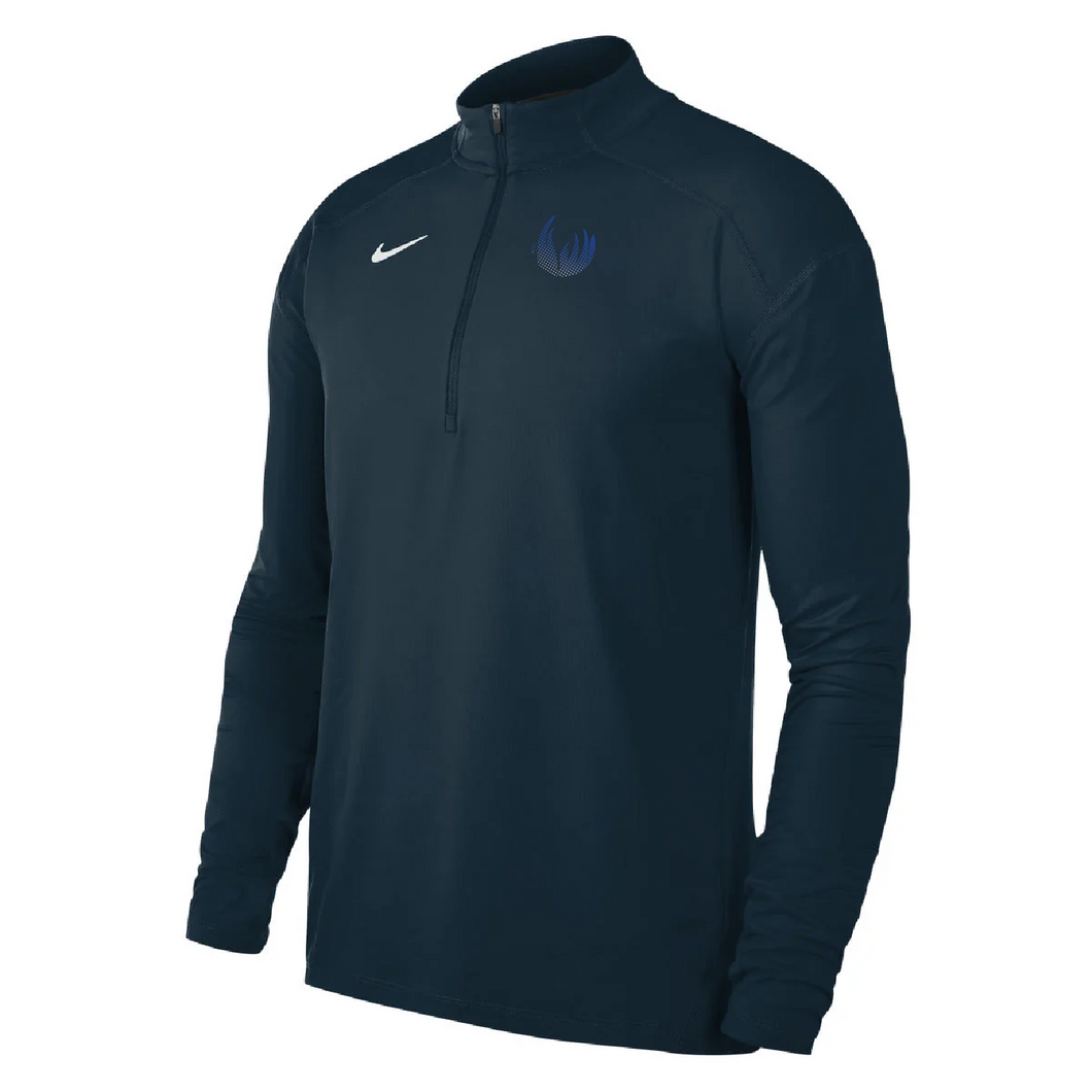 Mens Nike Dry Element Top Half Zip (Neutral Bay Blazers)